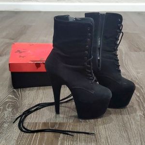Pleaser Platform Stilletto High Heel Boots